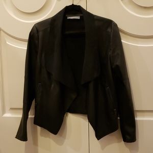 Bagatelle Black Faux Leather Jacket